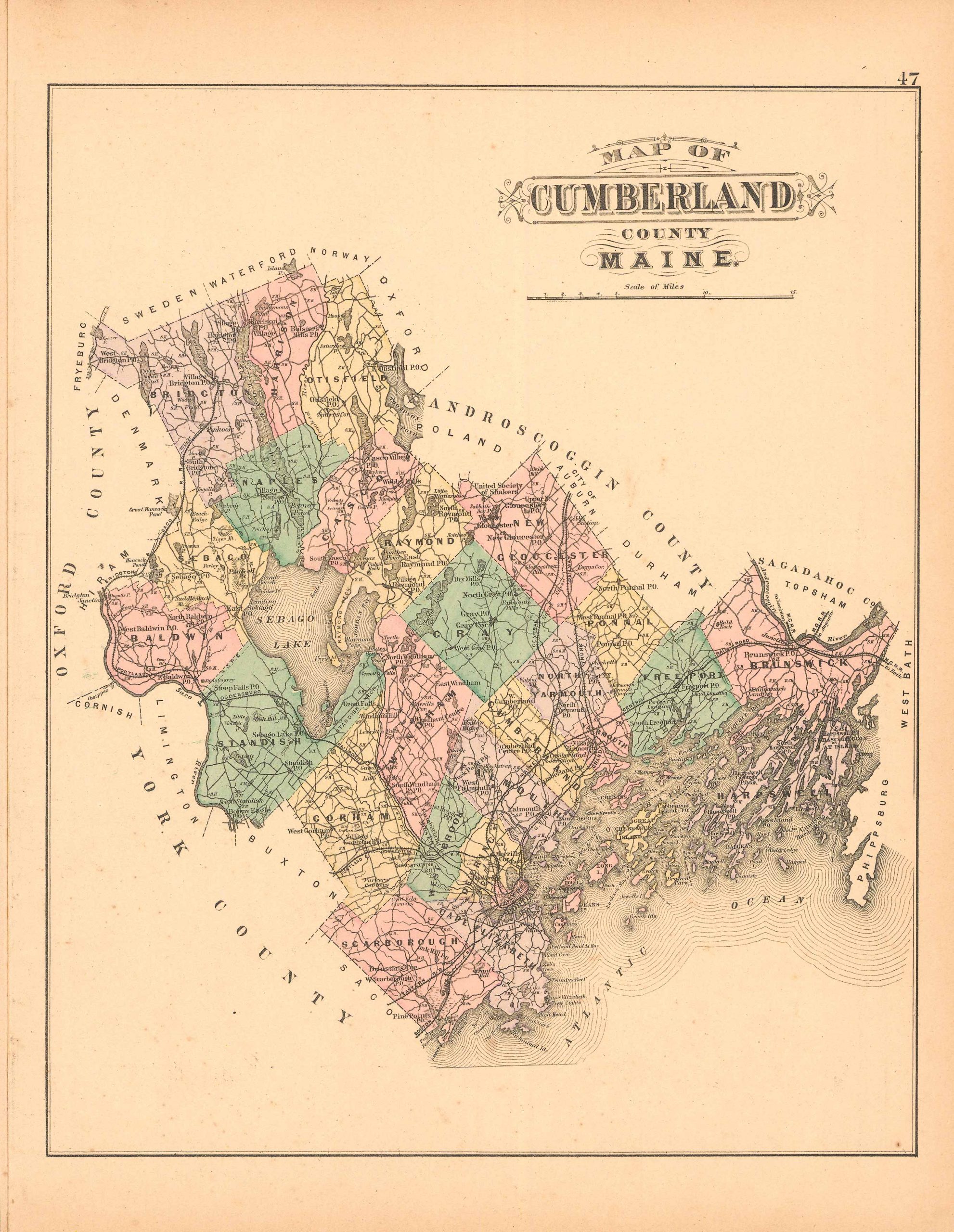 Cumberland County, Maine DO NOT SELL Art Source International