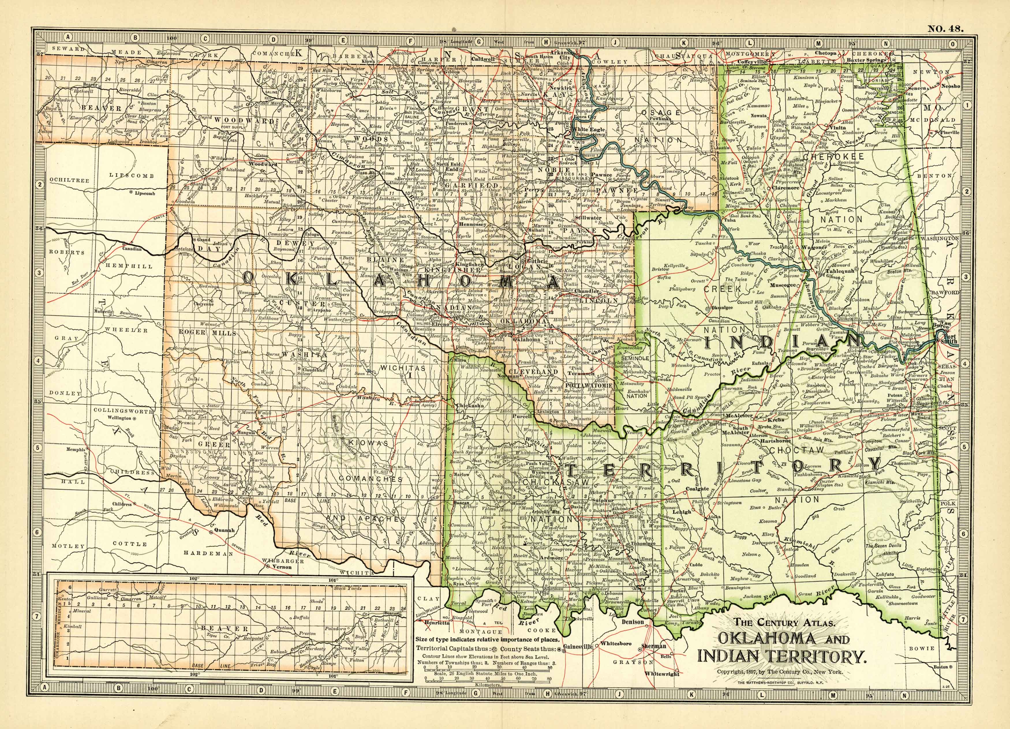 Oklahoma and Indian Territory - Art Source International