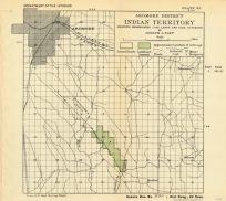 Ardmore District - Indian Territory - Showing Segregated Coal Lands and Coal Outcrops