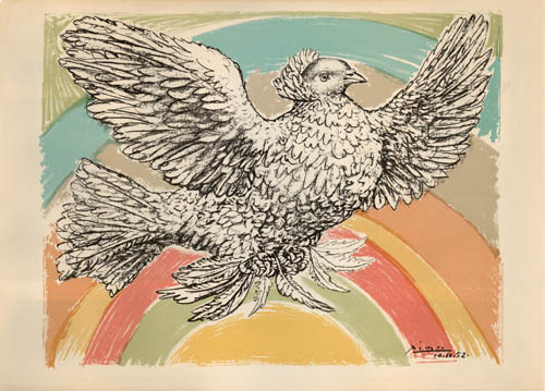 Picasso Rainbow Bird