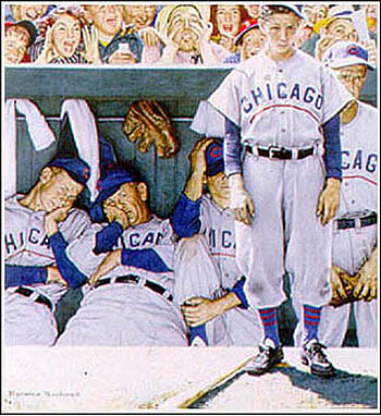 Norman Rockwell - The Dugout
