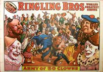 Ringling Bros Circus (Reproduced in 1960)