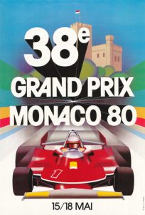38th Grand Prix Monaco 80 15/18 Mai