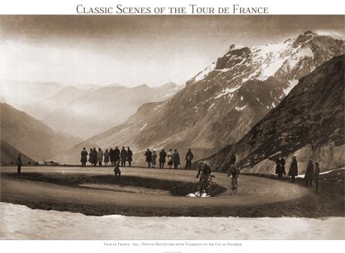 Galibier - Classic Scenes of the Tour de France