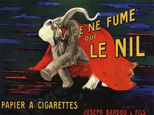 Je Ne Fume Que Le Nil - Papier a Cigarettes - Joseph Bardou & Fils