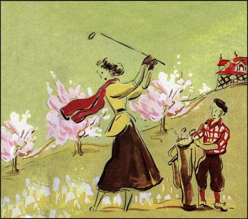 Lady Golfer Lady Golfer