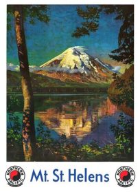 Mt. St. Helens - Northern Pacific North Coast Limited