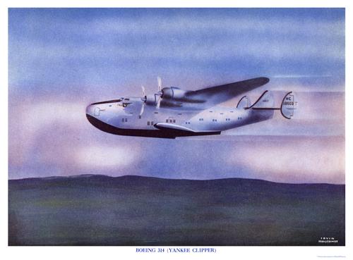 Boeing 314 (Yankee Clipper) - Art Source International