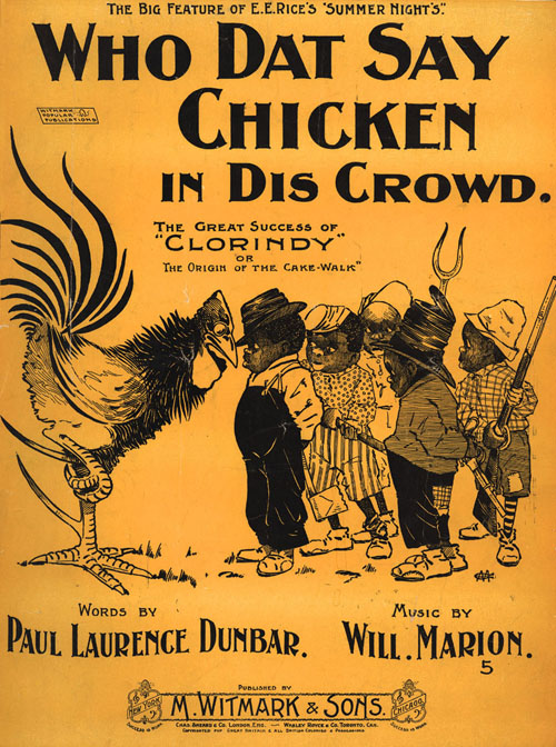 Who Dat Say Chicken In dis Crowd Who Dat Say Chicken In dis Crowd