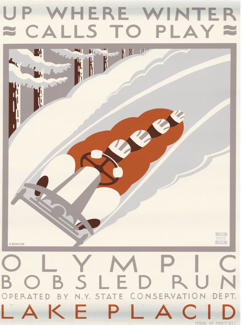 Up where winter calls to play Olympic bobsled run Lake Placid