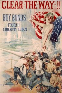 Clear-The-Way!! Buy Bonds - Fourth Liberty Loan