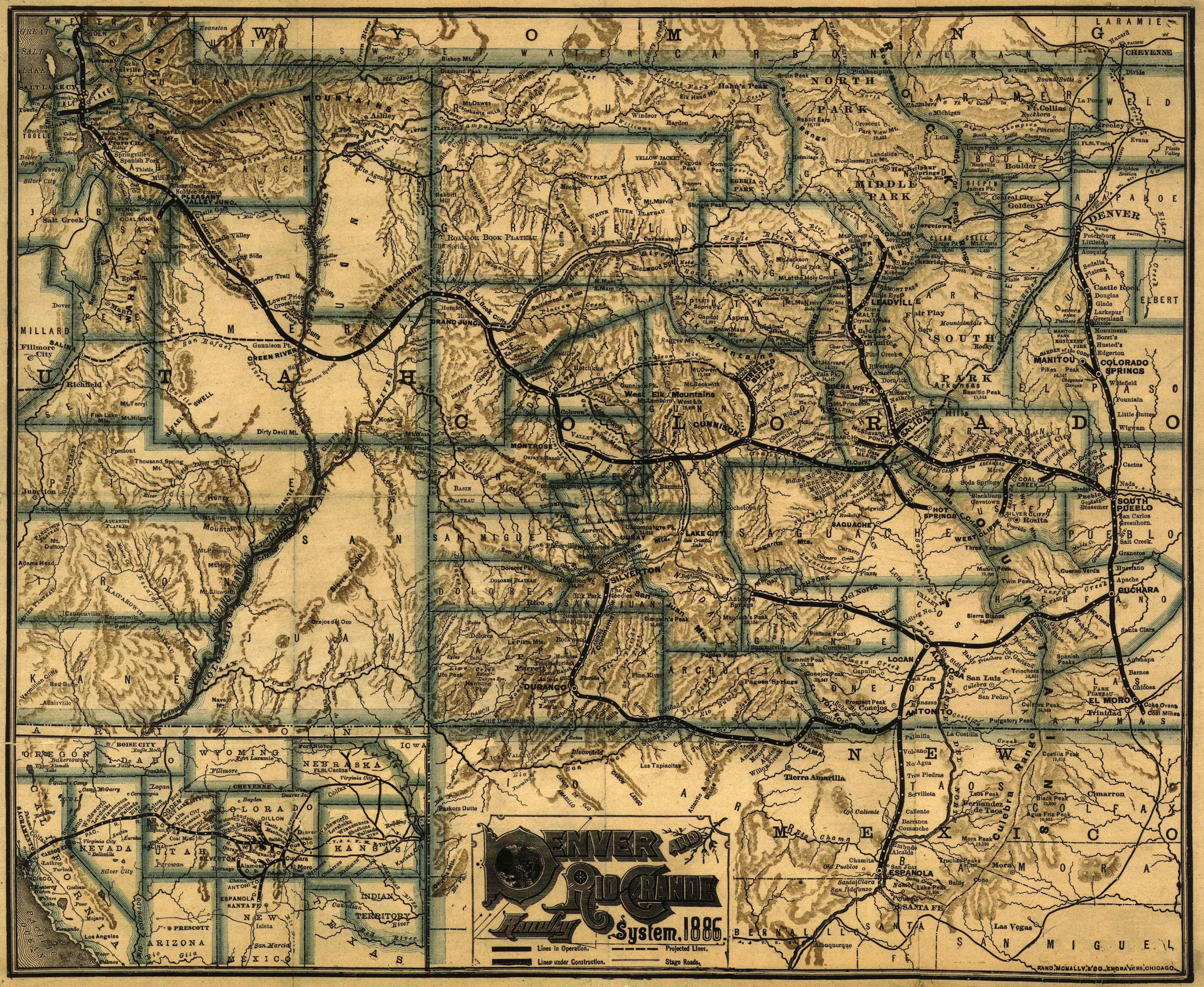 Denver and Rio Grande Railway System Denver and Rio Grande Railway System