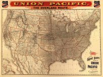 A correct map of the United States showing the Union Pacific