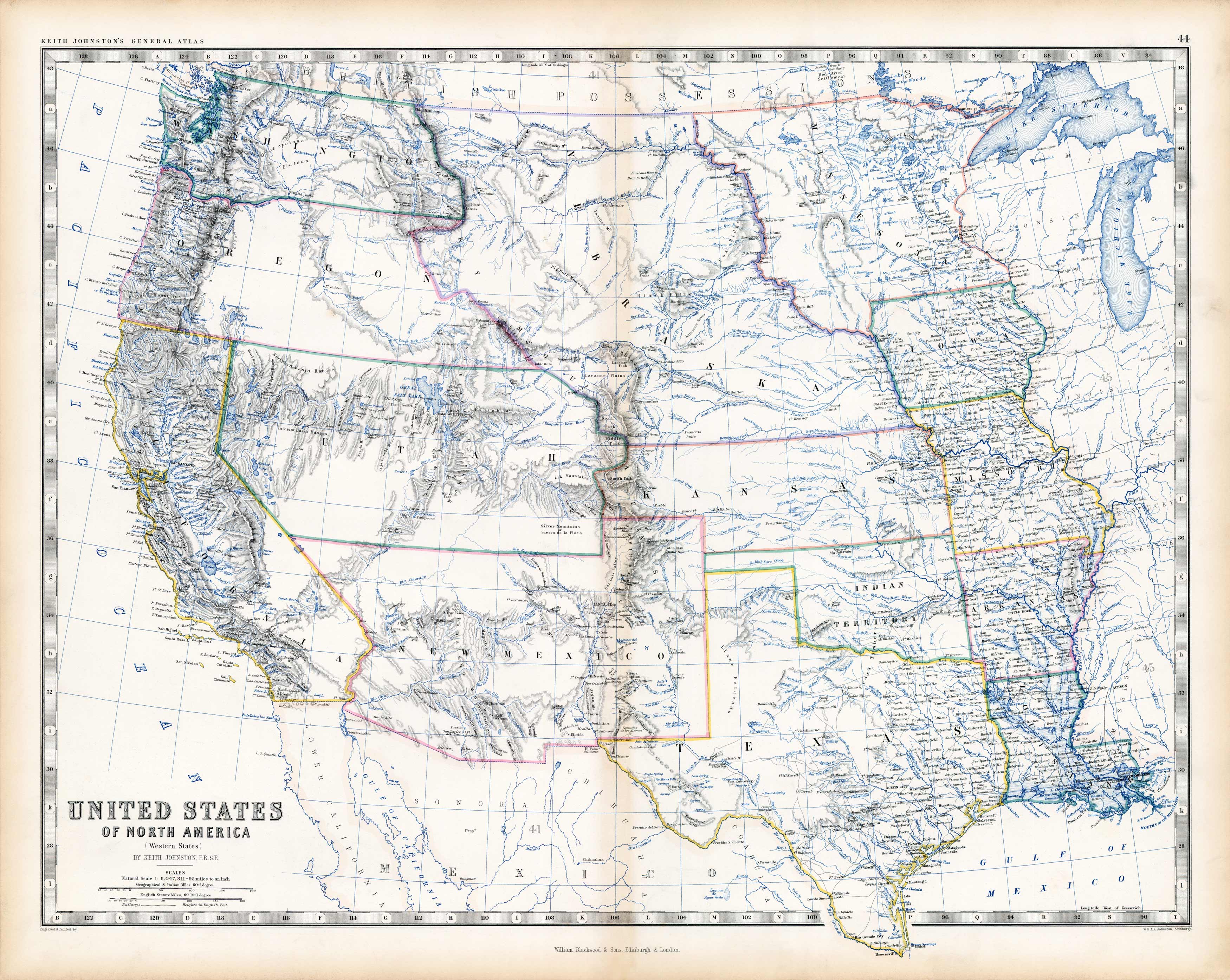 United States of North America (Western States) United States of North America (Western States)