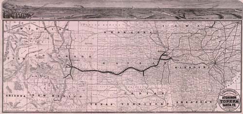 Map of the Atchison