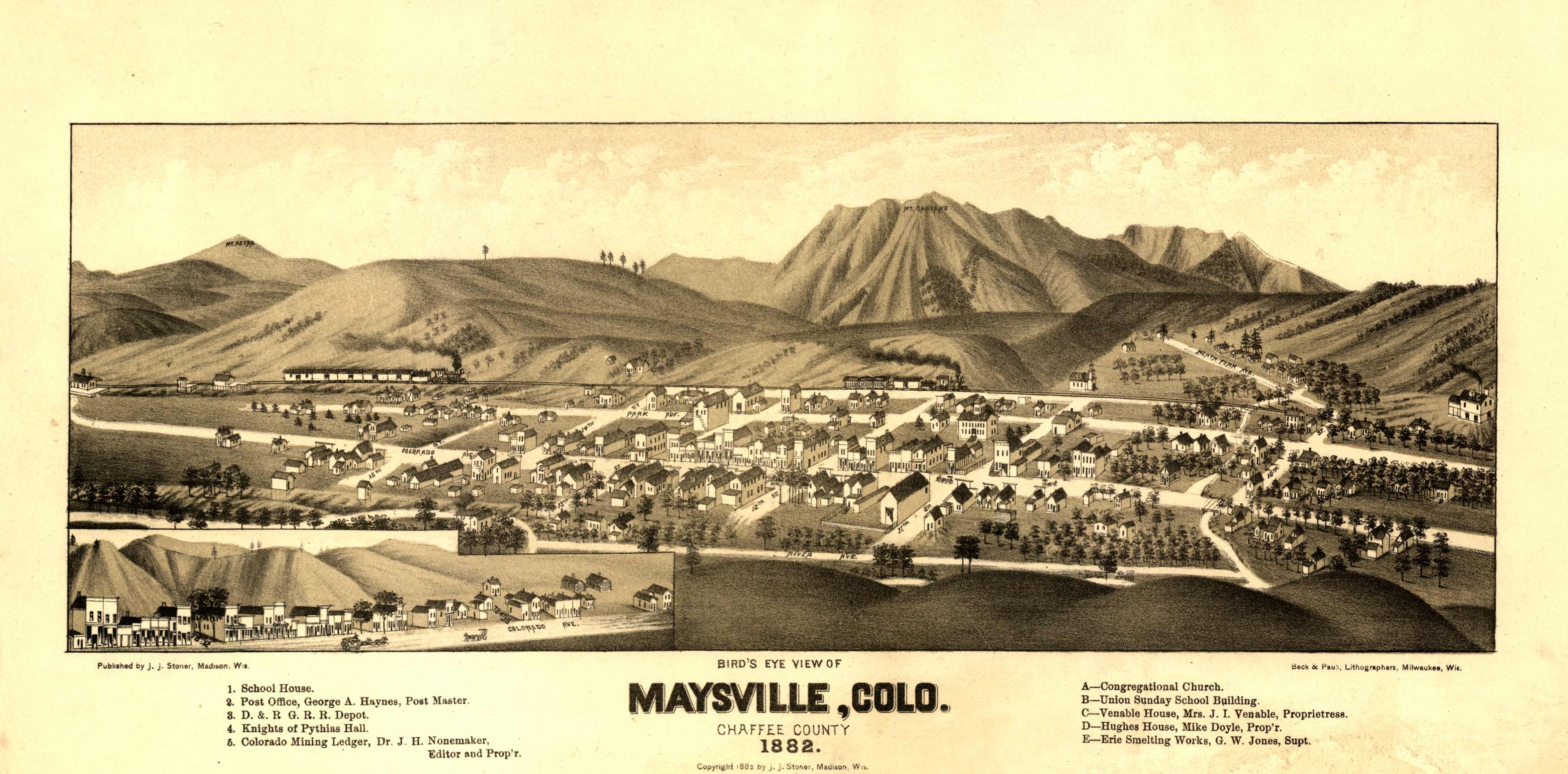 Bird's Eye View of Maysville