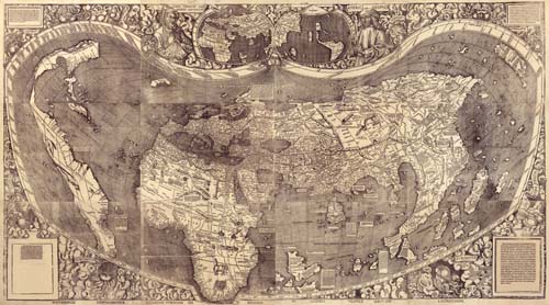 Universalis Cosmographia - Waldseemuller Universalis Cosmographia - Waldseemuller