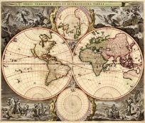 Orbis Terrarum Nova Et Accuratissima Tabula