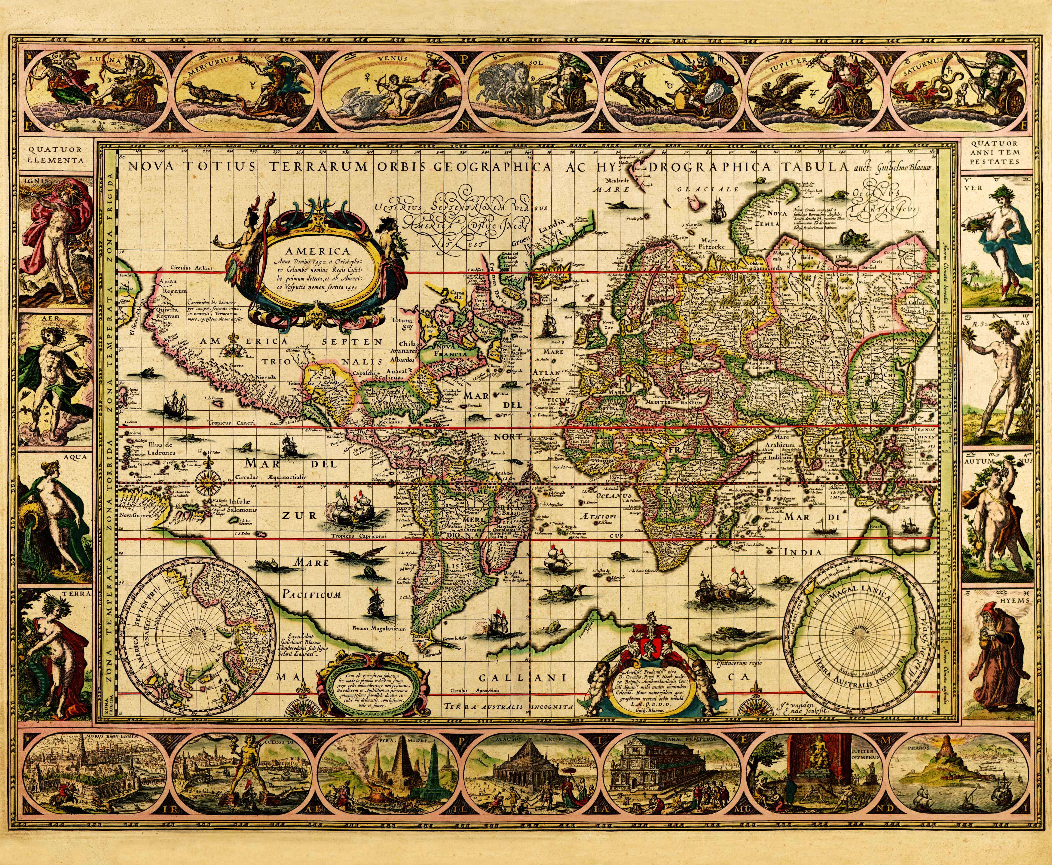 Nova Totuis Terrarum Orbis Geographica Ac Hydrographica Tabula