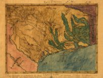 Mapa Topogrï¿½fico de la Provincia de Texas