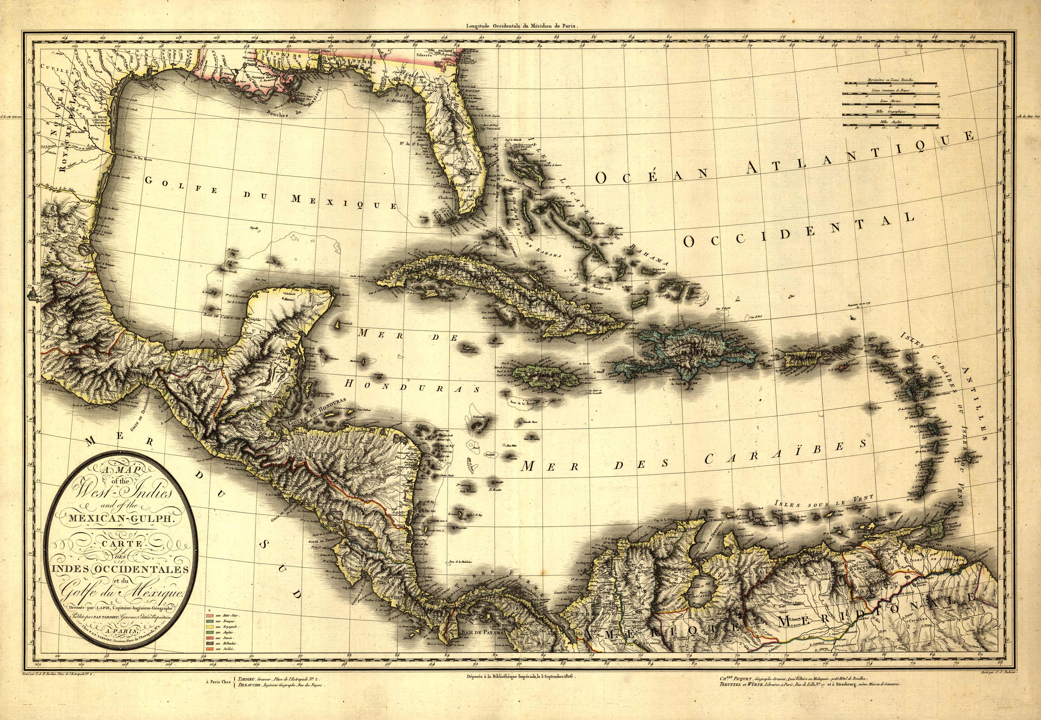 A Map of the West-Indies and the Mexican-Gulph A Map of the West-Indies and the Mexican-Gulph