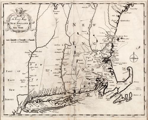 An Exact Mapp of New England and New York