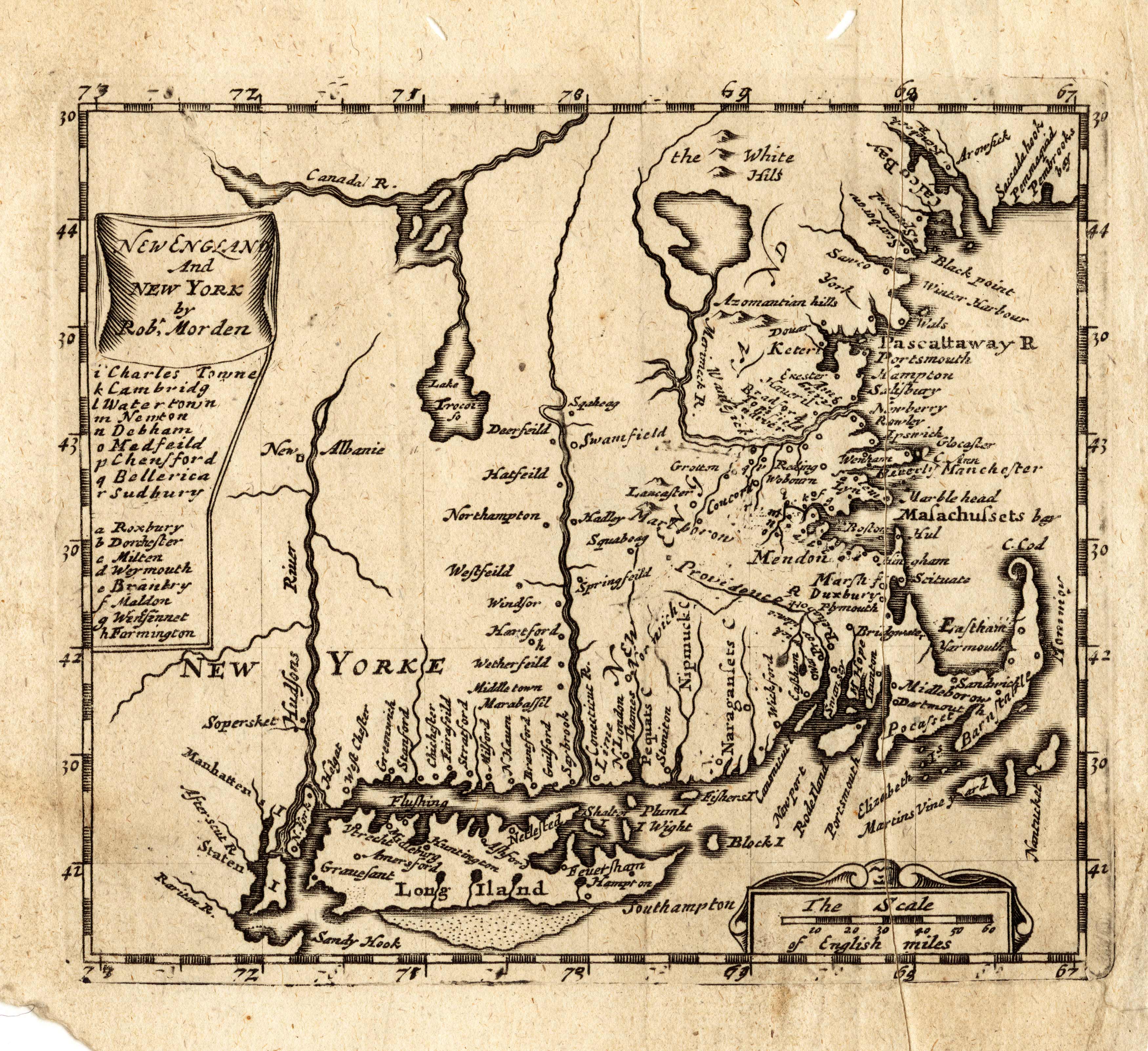 New England and New York