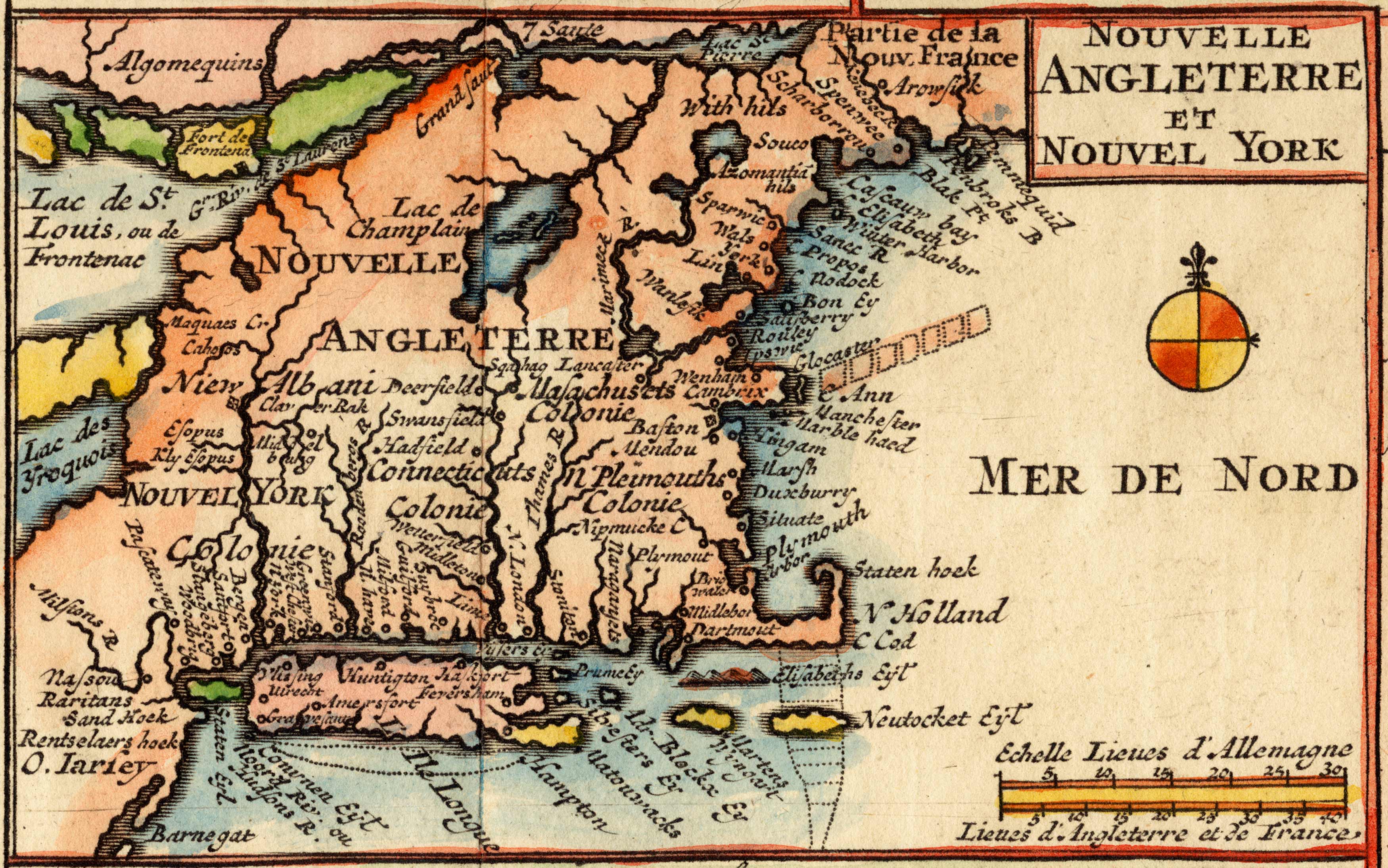 Nouvelle Angleterre et Nouvel York [New England and New York]