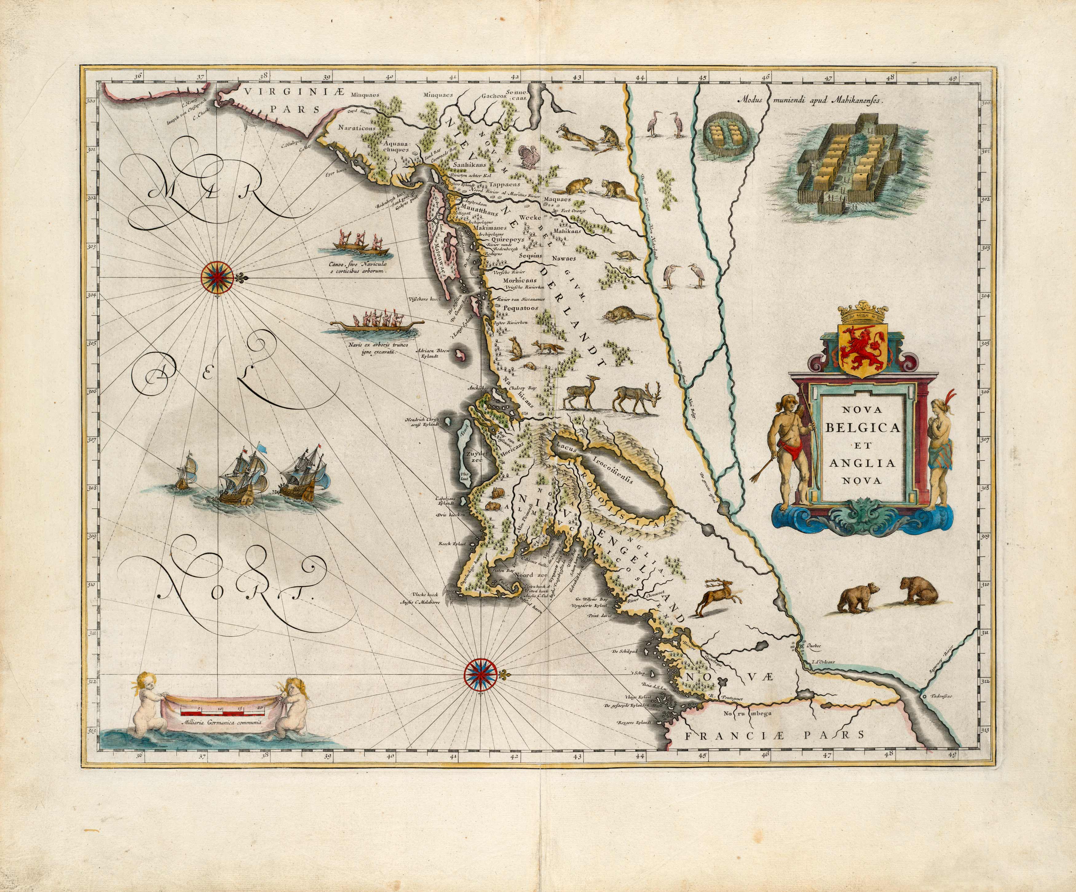 Nova Belgica et Anglia Nova (New Belgium and New England)