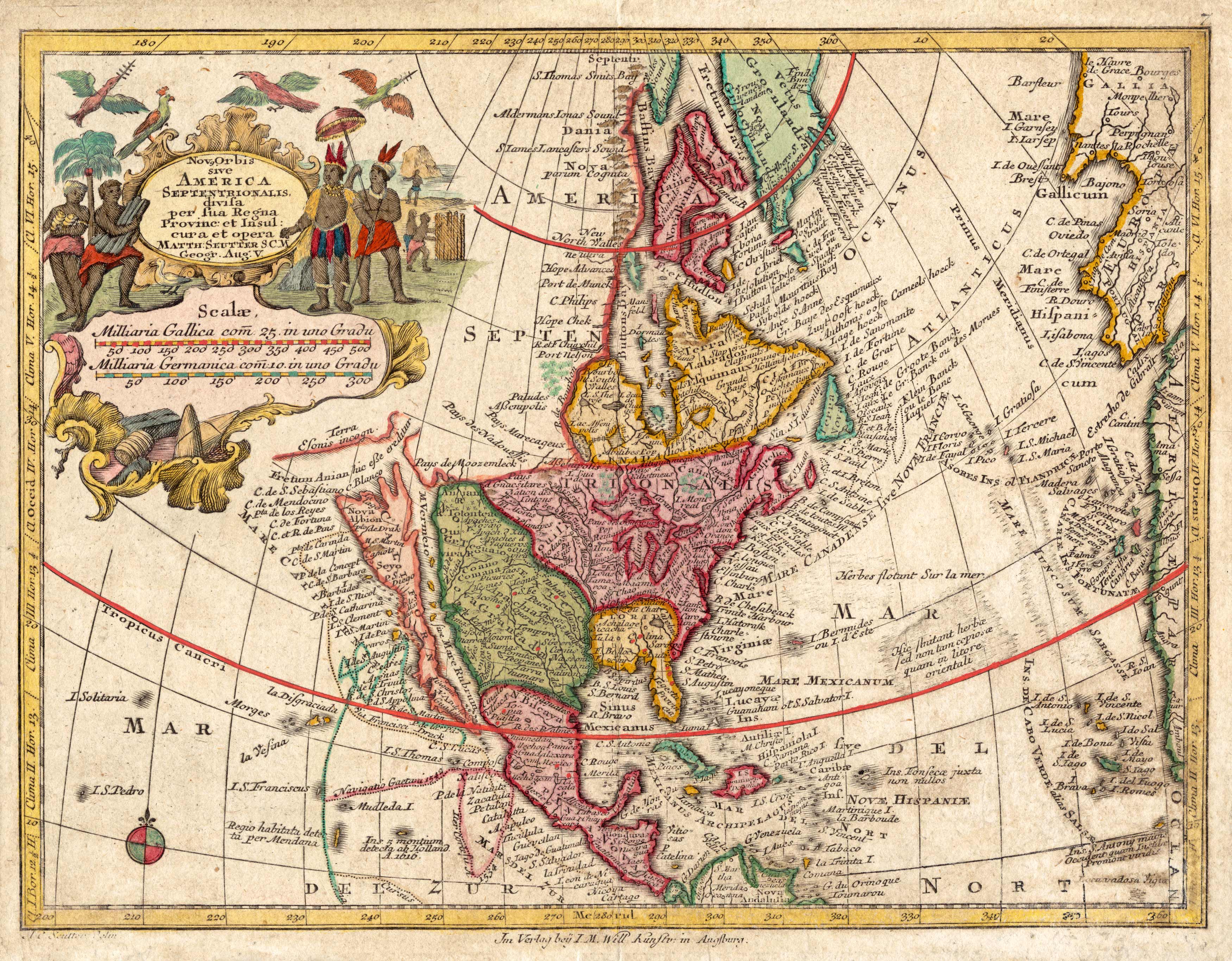 Nov[us] Orbis sive America Septentrionalis