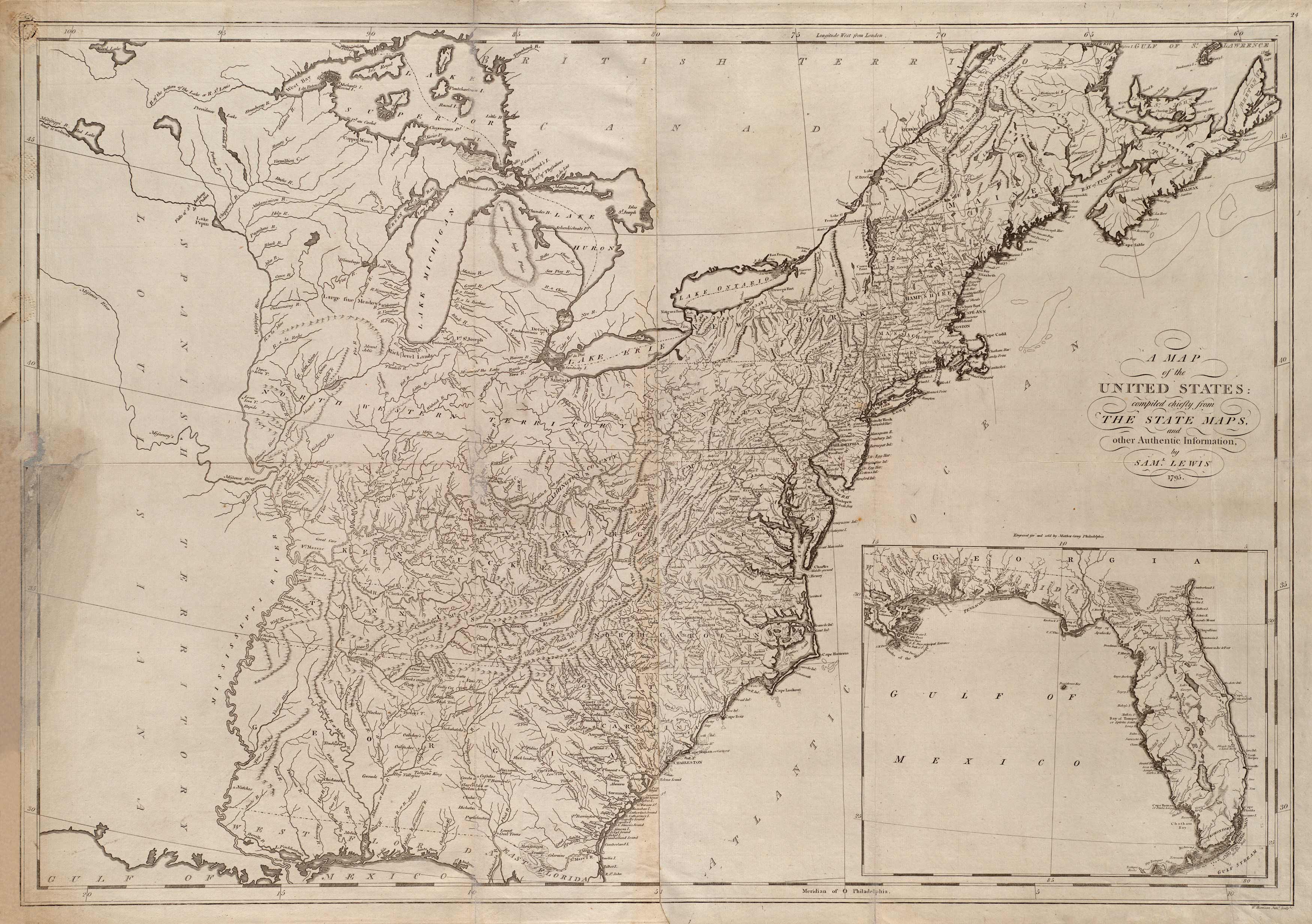 A Map of the United States A Map of the United States