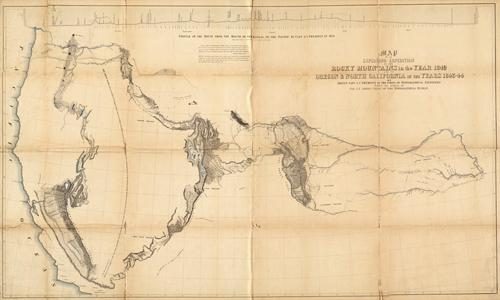 Map of an Exploring Expedition to the Rocky Mountains in the Year 1842 and to Oregon & North California in the Years 1843-44