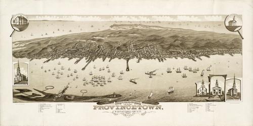 Bird's Eye View of the Town of Provincetown