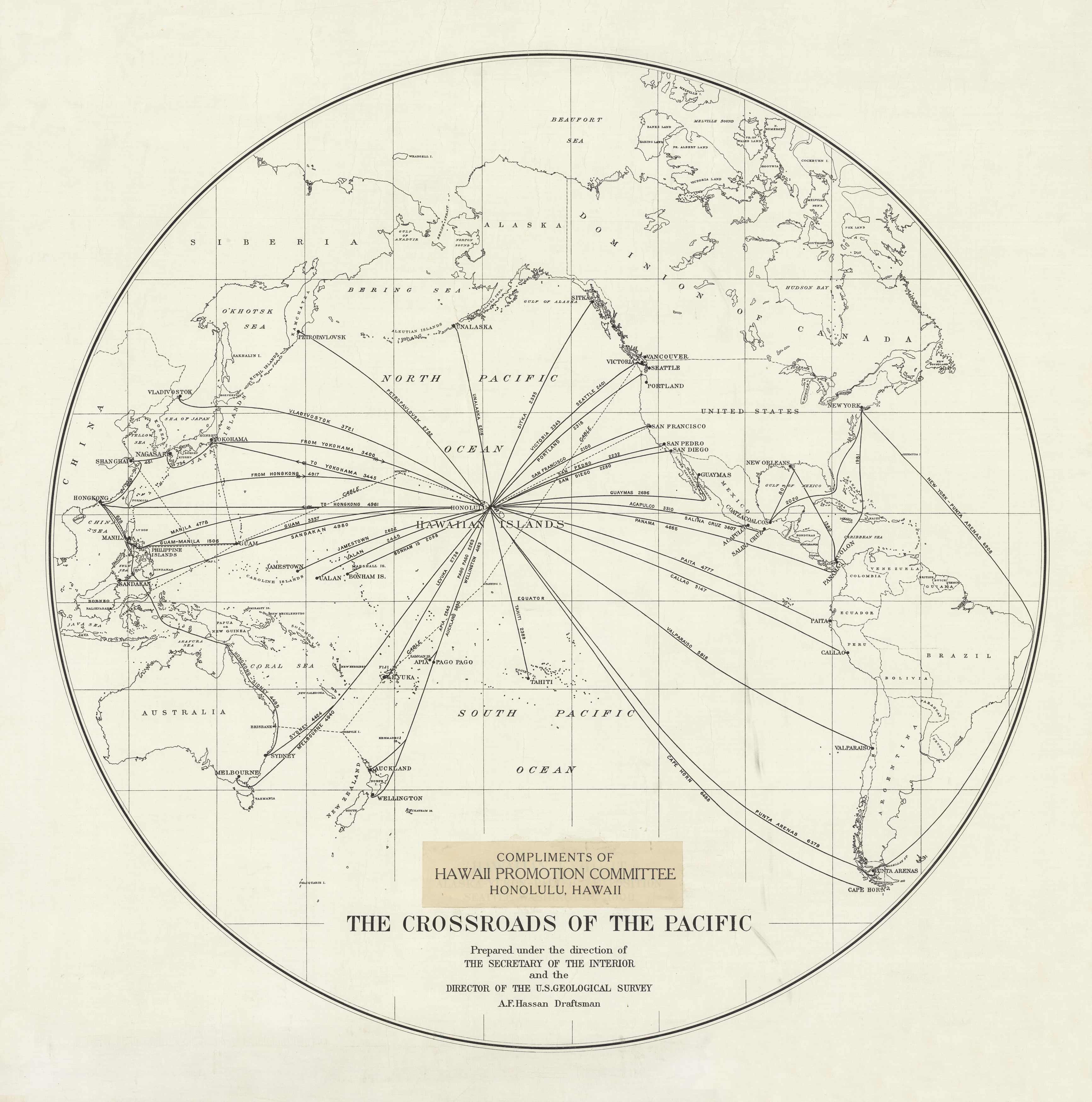 The Crossroads of the Pacific Hawaiian Islands