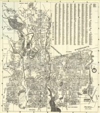 Map of Pawtucket and Central Falls