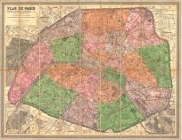 Plan de Paris a l'Echelle de 2 Millim