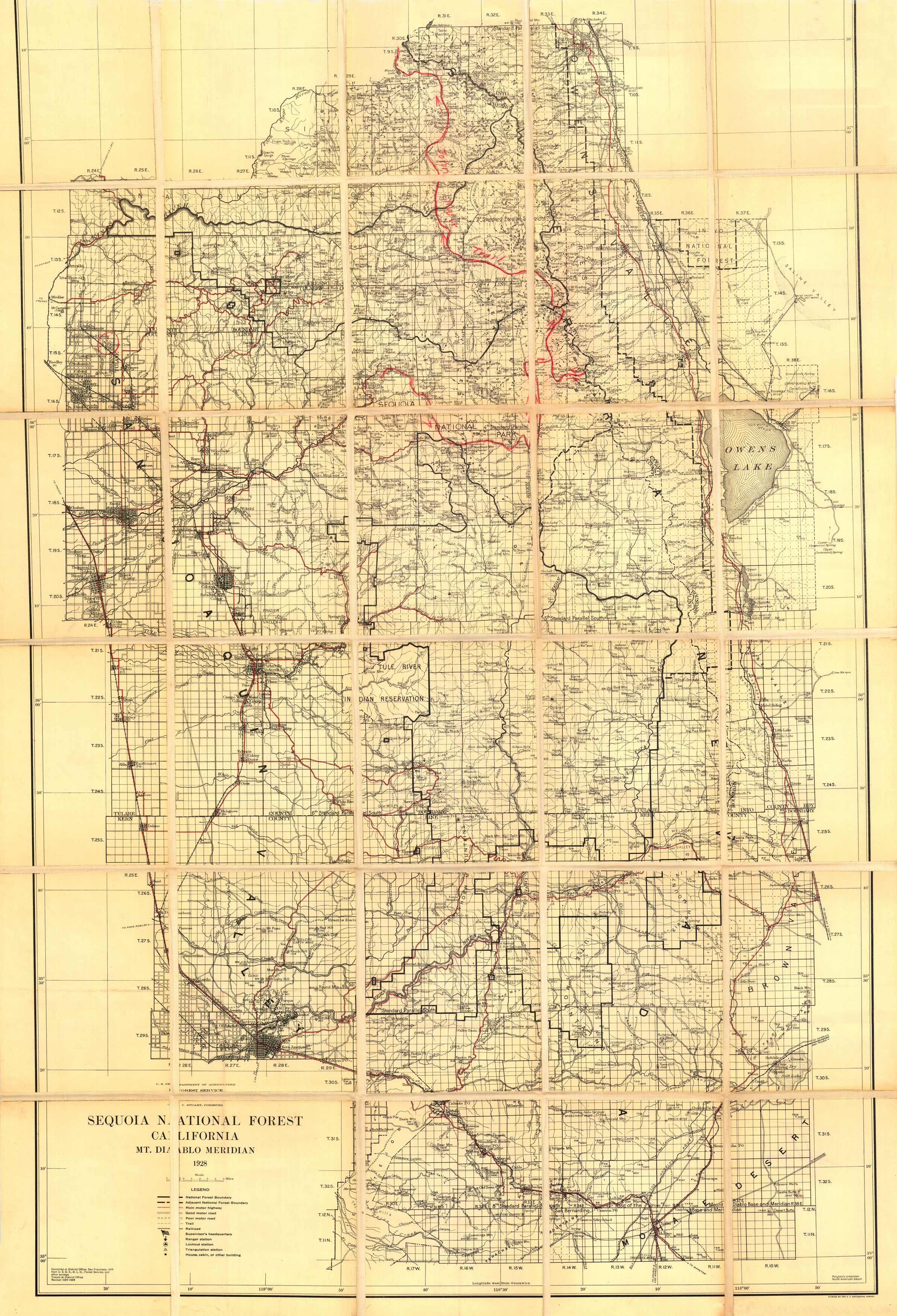 Sequoia National Forest California