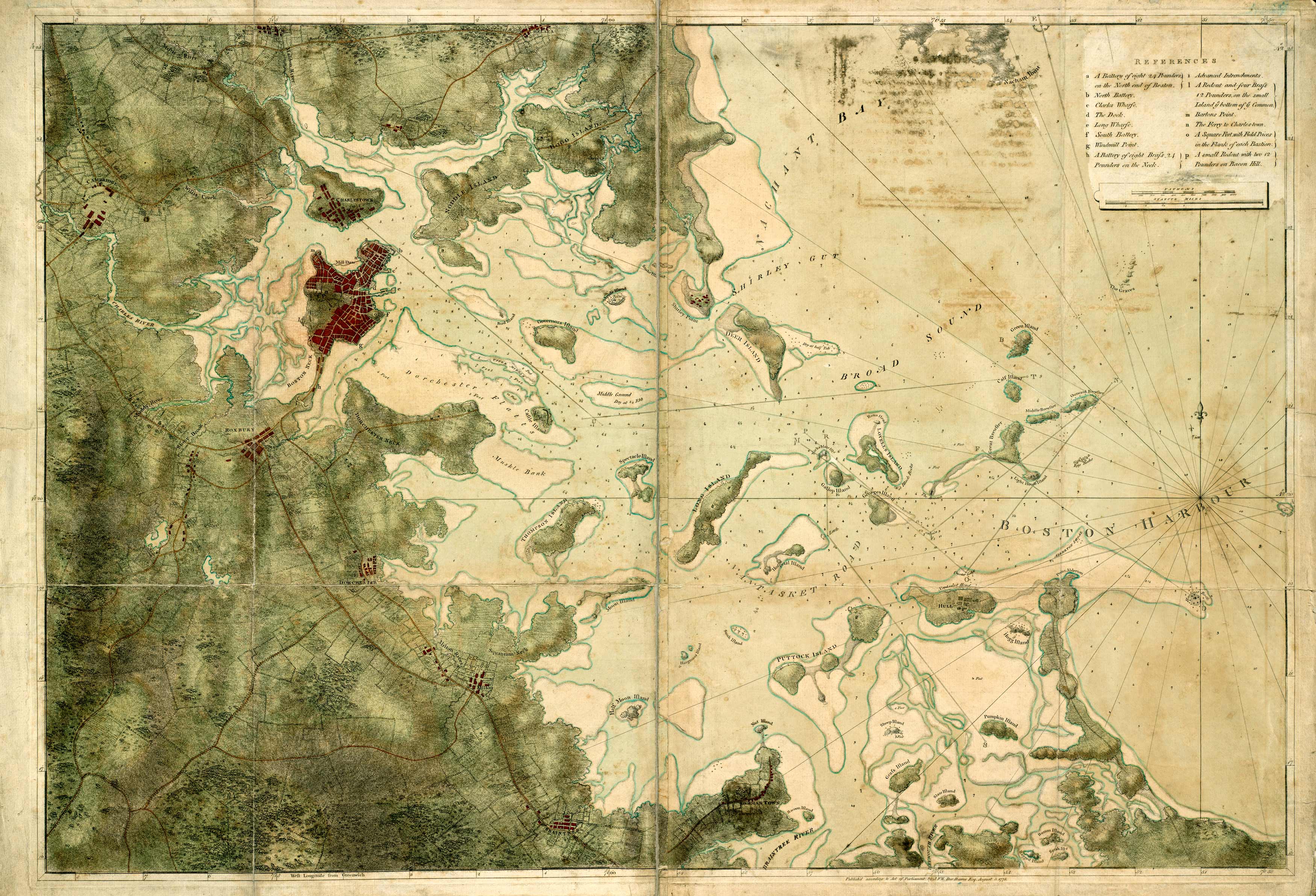 Boston Harbor & Surroundings