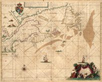 A Chart of the Coast of America from New Found Land to Cape Cod