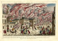 Repreï¿½sentation du feu terrible a` Nouvelle Yorck