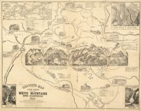 Leavitt's Map with views of the White Mountains
