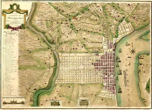 New Plan of the City of Philadelphia