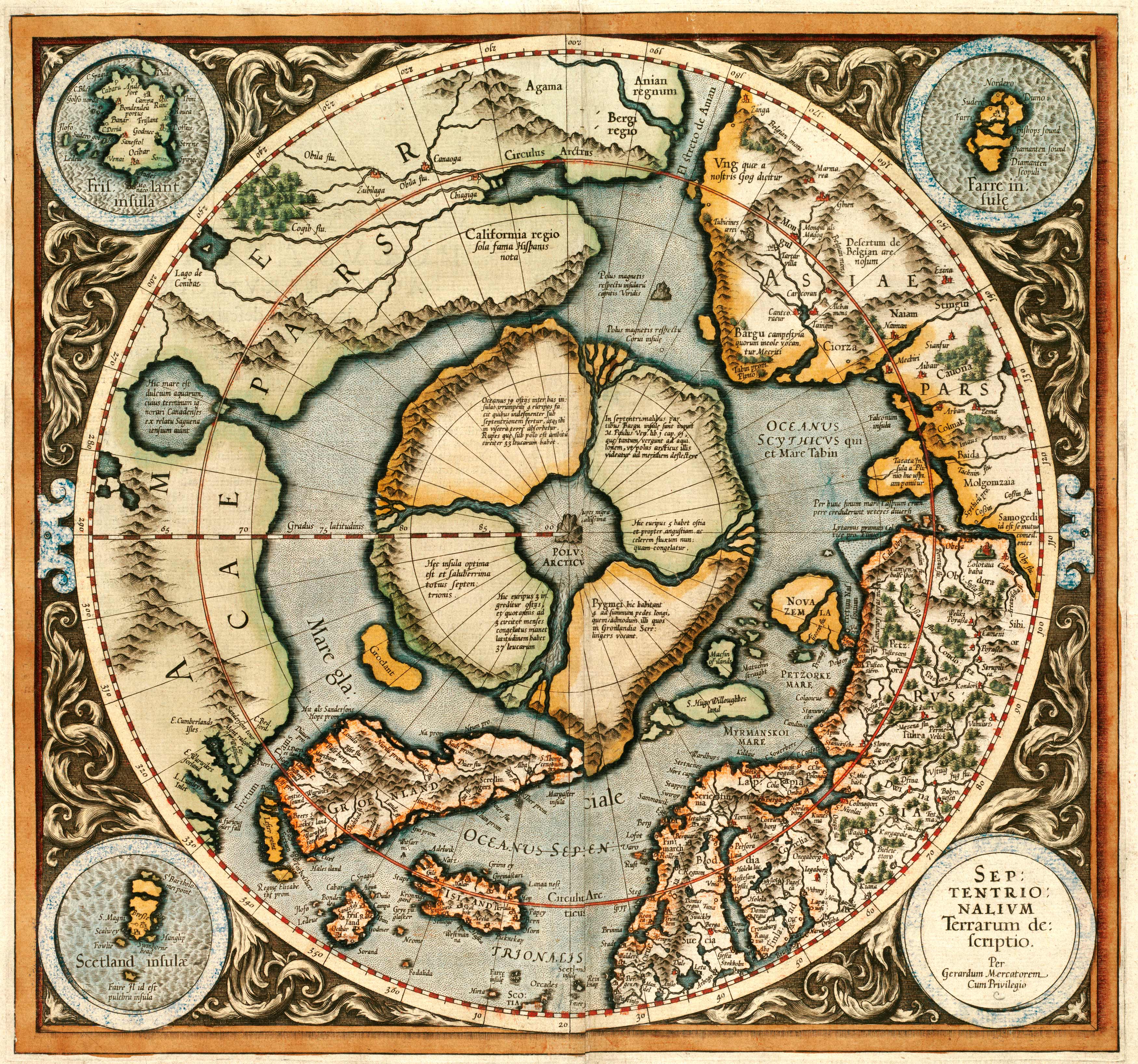 Septentrionalium terrarum descriptio (Arctic Regions) Septentrionalium terrarum descriptio (Arctic Regions)