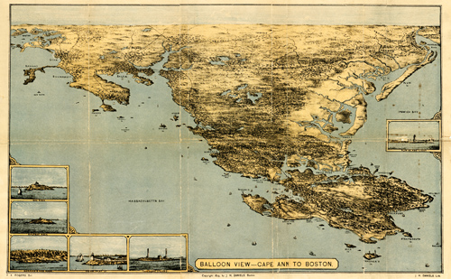 Balloon View - Cape Ann to Boston Balloon View - Cape Ann to Boston