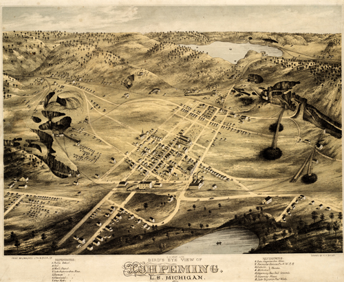 Bird's Eye View of Ishpeming