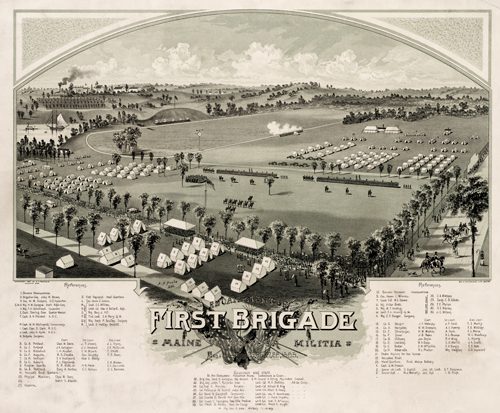 Encampment of First Brigade