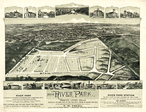 Map of River Park Map of River Park