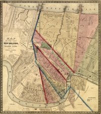 Map of the City of New Orleans