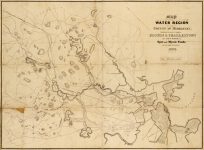 Map of the Water Region of the County of Middlesex