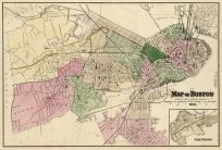 Map of Boston from the Latest Surveys